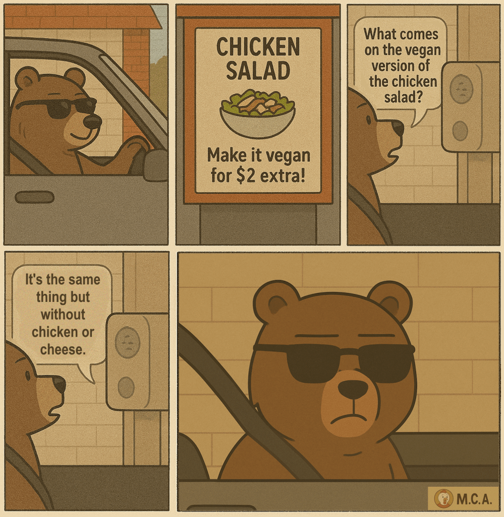 The Vegan Tax: Now With 30% Less Ingredients and 100% More Sadness